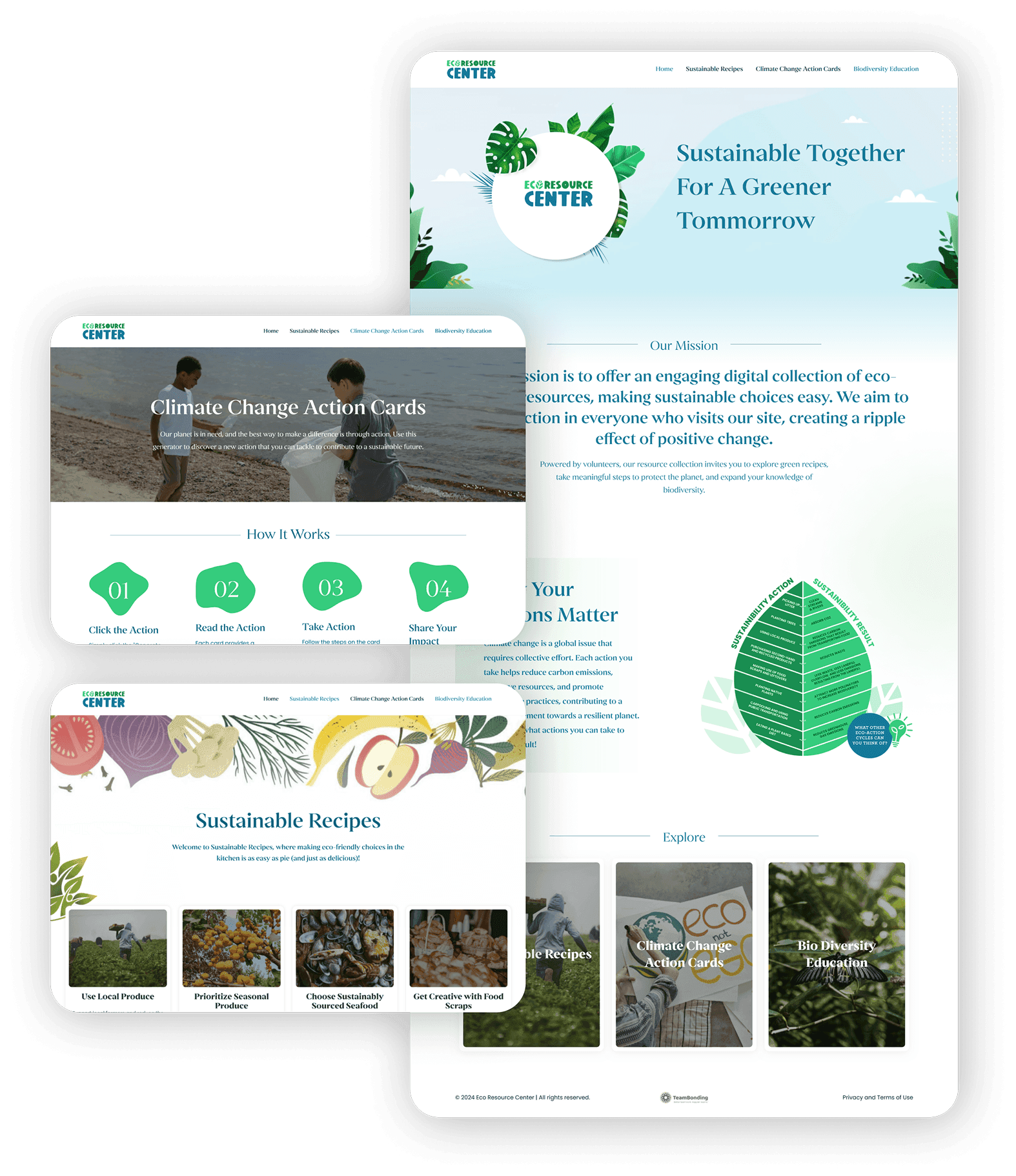 EcoResources — WordPress website by WEAMSE