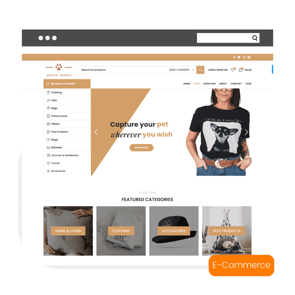 POD Woocommerec — WordPress website by WEAMSE